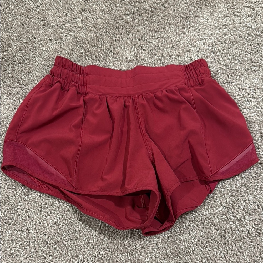 Lululemon Hotty Hot Low Rise Shorts